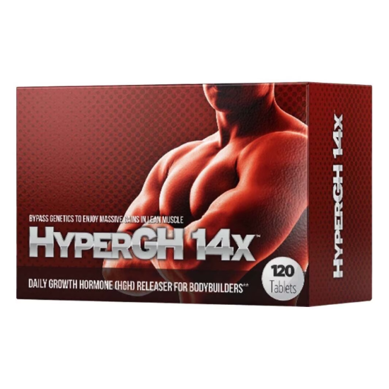 HyperGH 14x - Lean, Rock Hard Muscles Boost | Natural HGH Releaser