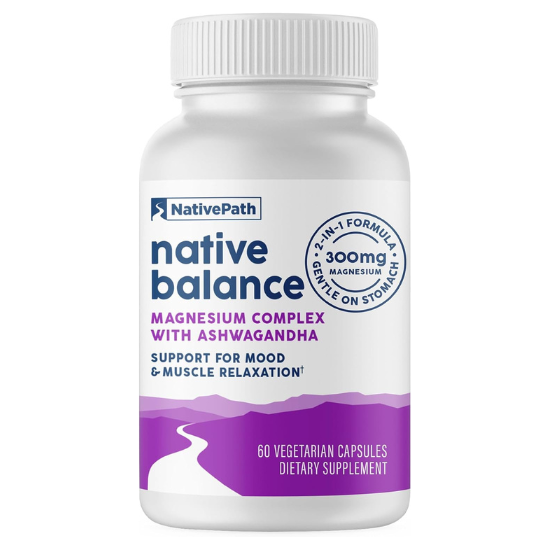 NativePath Balance Magnesium Glycinate with Ashwagandha