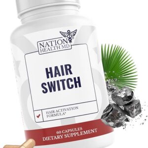 Edit Product: Hair Switch - Supplements for Hair and Scalp - Biotin, Zinc, Selenium, and More - Hair Activation Formula for Men and Women