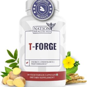 NHMD T-Forge Energy & Mood Support Supplement for Men | NutraFYI