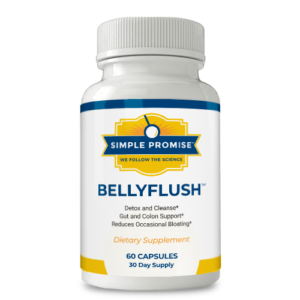 Shop Simple Promise BellyFlush, a gentle colon and gut cleanse supplement that supports digestive health, regularity, and reduced bloating. Fast shipping available.
