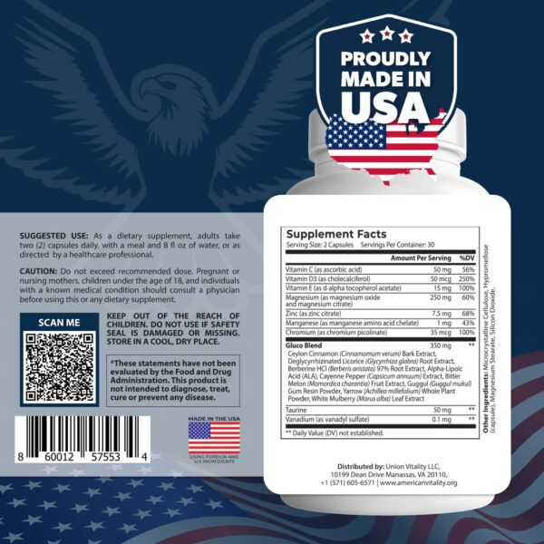 AV GlucoAlign - Premium Blood Sugar Support Formula - Image 3