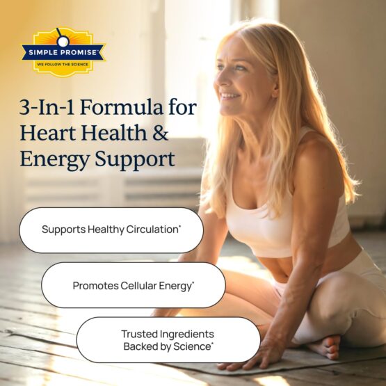Simple Promise CardioClear7 - Heart Health Supplement with Shilajit - Supports Circulation, Cellular Energy & Cardiovascular Health 5 Simple Promise CardioClear7 - Heart Health Supplement with Shilajit - Supports Circulation, Cellular Energy & Cardiovascular Health - Image 5
