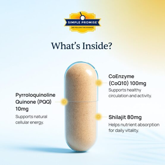 Simple Promise CardioClear7 - Heart Health Supplement with Shilajit - Supports Circulation, Cellular Energy & Cardiovascular Health 4 Simple Promise CardioClear7 - Heart Health Supplement with Shilajit - Supports Circulation, Cellular Energy & Cardiovascular Health - Image 4