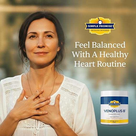 Simple Promise VenoPlus 8 - Nitric Oxide Supplements for Men and Women - Beet Juice Powder for Blood Circulation, Heart Health 6 Simple Promise VenoPlus 8 - Nitric Oxide Supplements for Men and Women - Beet Juice Powder for Blood Circulation, Heart Health - Image 6