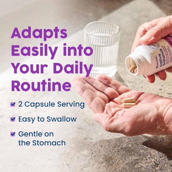 NativePath Native Balance Magnesium Supplement with Ashwagandha - High Absorption Aquamin Ocean-Sourced Formula