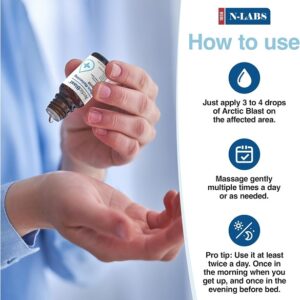 Arctic Blast Pain Relieving Liquid - Topical Pain Relief Rub - Image 2