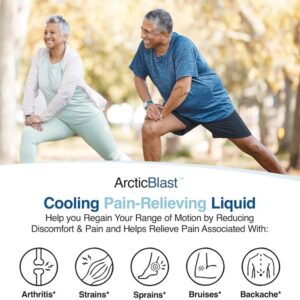 Arctic Blast Pain Relieving Liquid - Topical Pain Relief Rub - Image 5