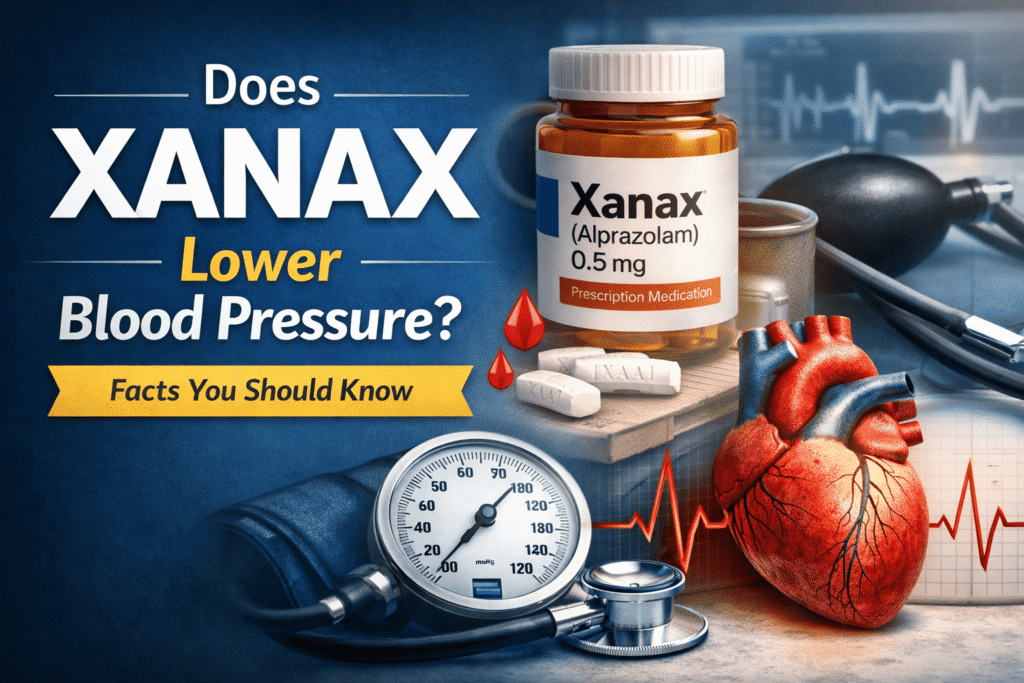 Does Xanax Lower Blood Pressure Facts You Should Know