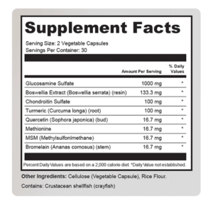 Rescue Flex Support Joint Health - Back, Bones, Mobility and Cartilage Support - Image 2