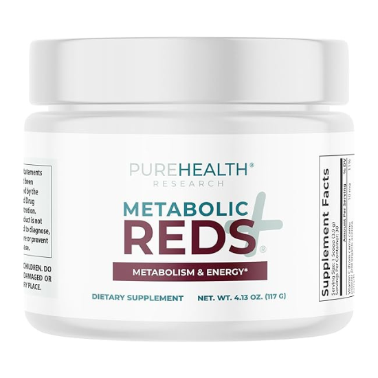 Purehealth Research - Metabolic Reds - Organic Superfood Powder Supplement 1 Purehealth Research - Metabolic Reds - Organic Superfood Powder Supplement