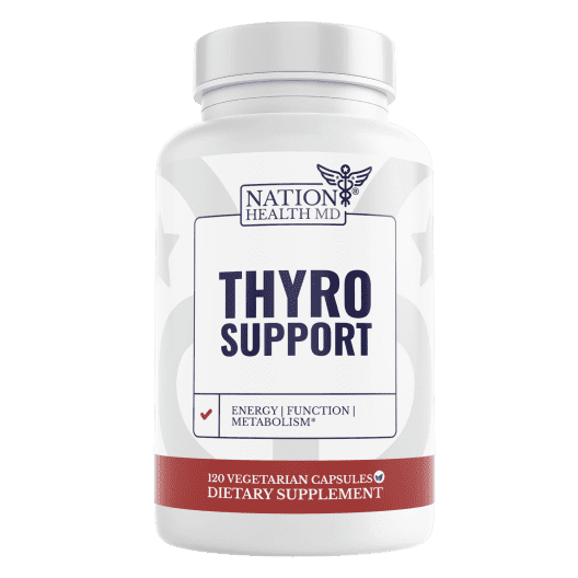 Thyro Support - Thyroid Supplement with Selenium, Bladderwrack & Zinc - Thyroid Health for Women & Men 1 thyroid support supplement thyroid support for women thyroid support for men
