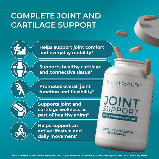Purehealth Research - Joint Support NEM Eggshell Membrane with Boswellia Extract, Calcium & Turmeric 6 Purehealth Research - Joint Support NEM Eggshell Membrane with Boswellia Extract, Calcium & Turmeric - Image 6