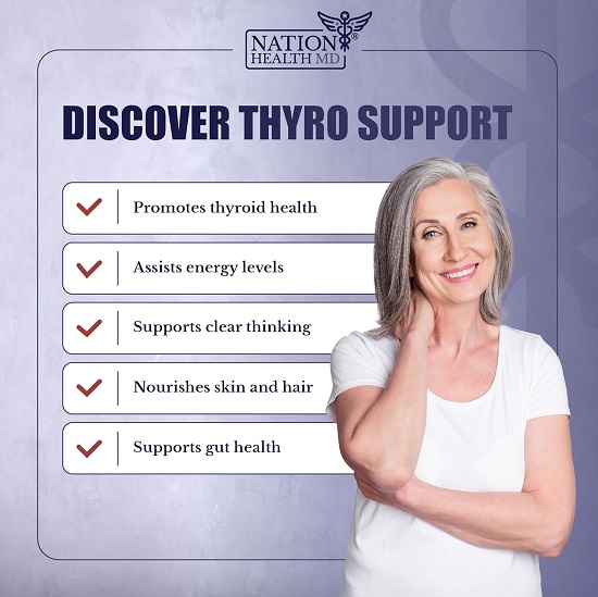 Thyro Support - Thyroid Supplement with Selenium, Bladderwrack & Zinc - Thyroid Health for Women & Men 4 Thyro Support - Thyroid Supplement with Selenium, Bladderwrack & Zinc - Thyroid Health for Women & Men - Image 4