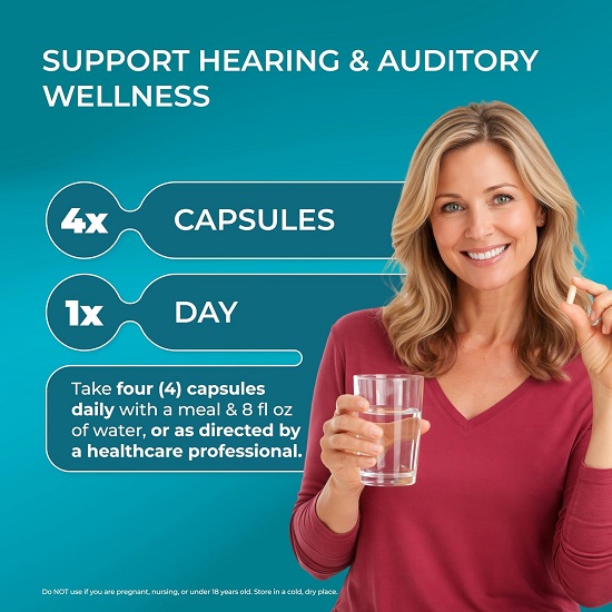 Purehealth Research - Hearing Support Forumla - Ear Health Supplement 5 Purehealth Research - Hearing Support Forumla - Ear Health Supplement - Image 5